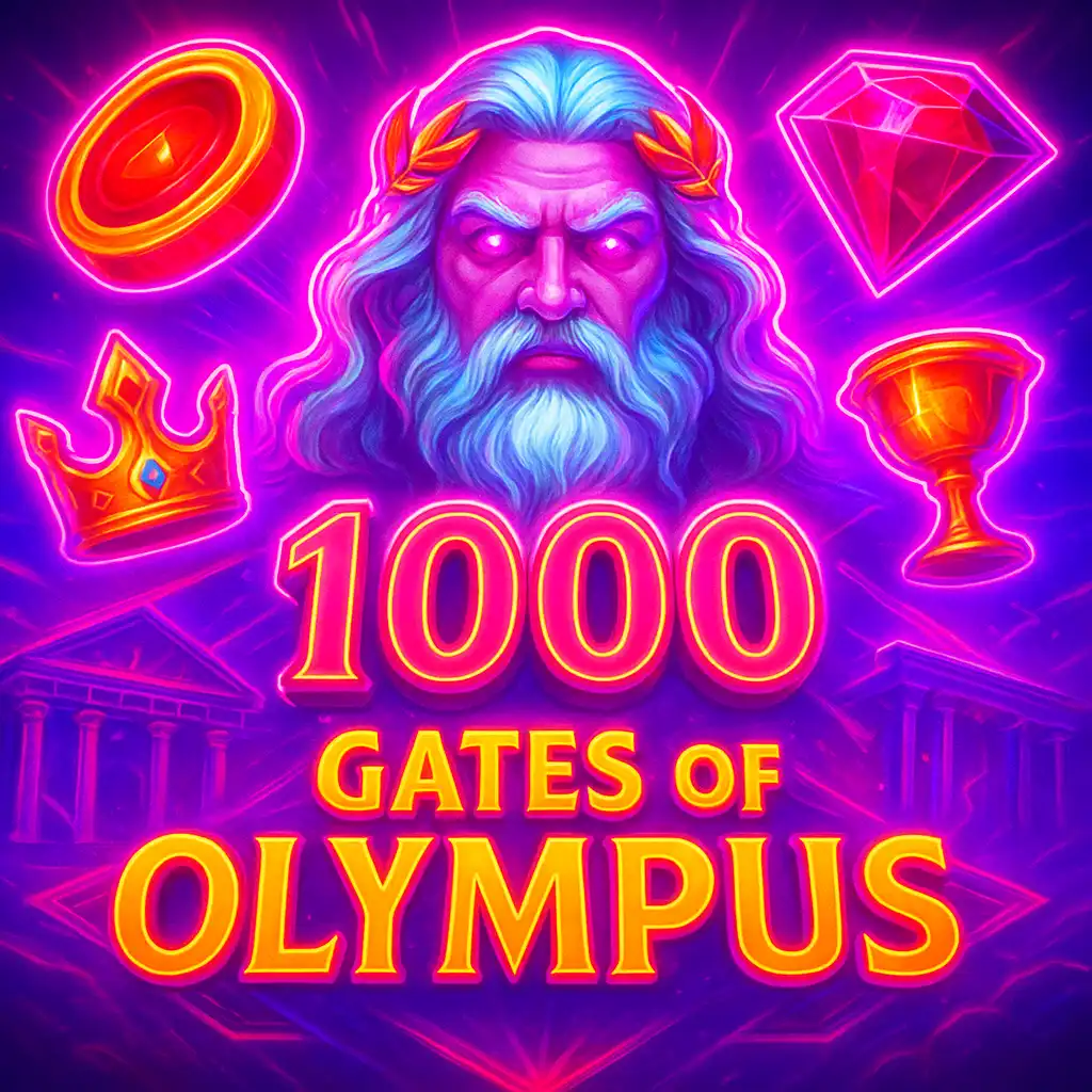 Gates of Olympus 1000 slot game screen at PokerBet Casino