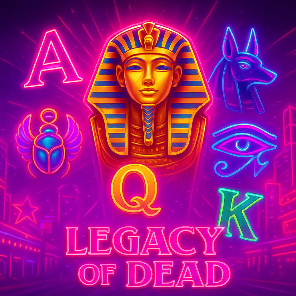 Legacy of Dead slot game screen at PokerBet Casino