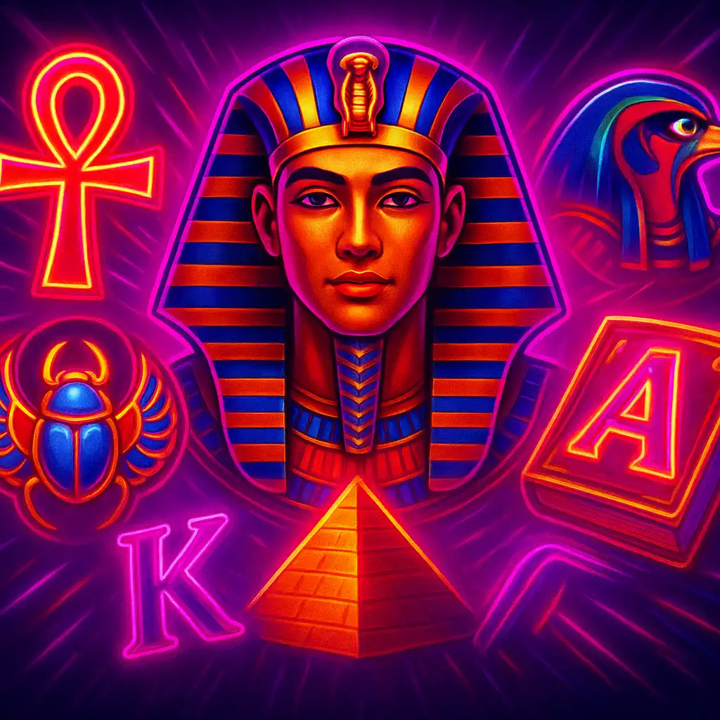 Ramses Book slot game screen at PokerBet Casino