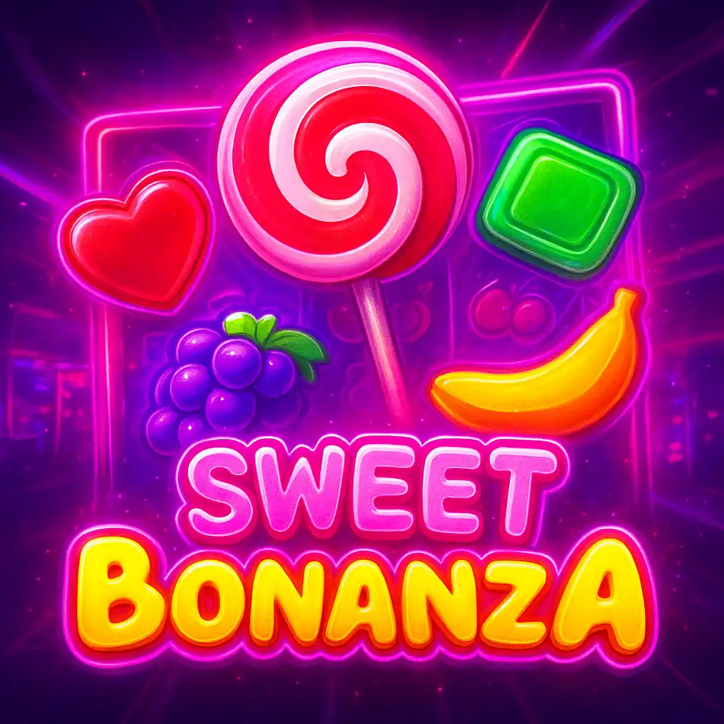 Sweet Bonanza slot game screen at PokerBet Casino