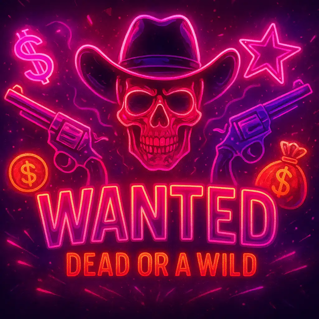 Wanted Dead or a Wild slot game screen at PokerBet Casino